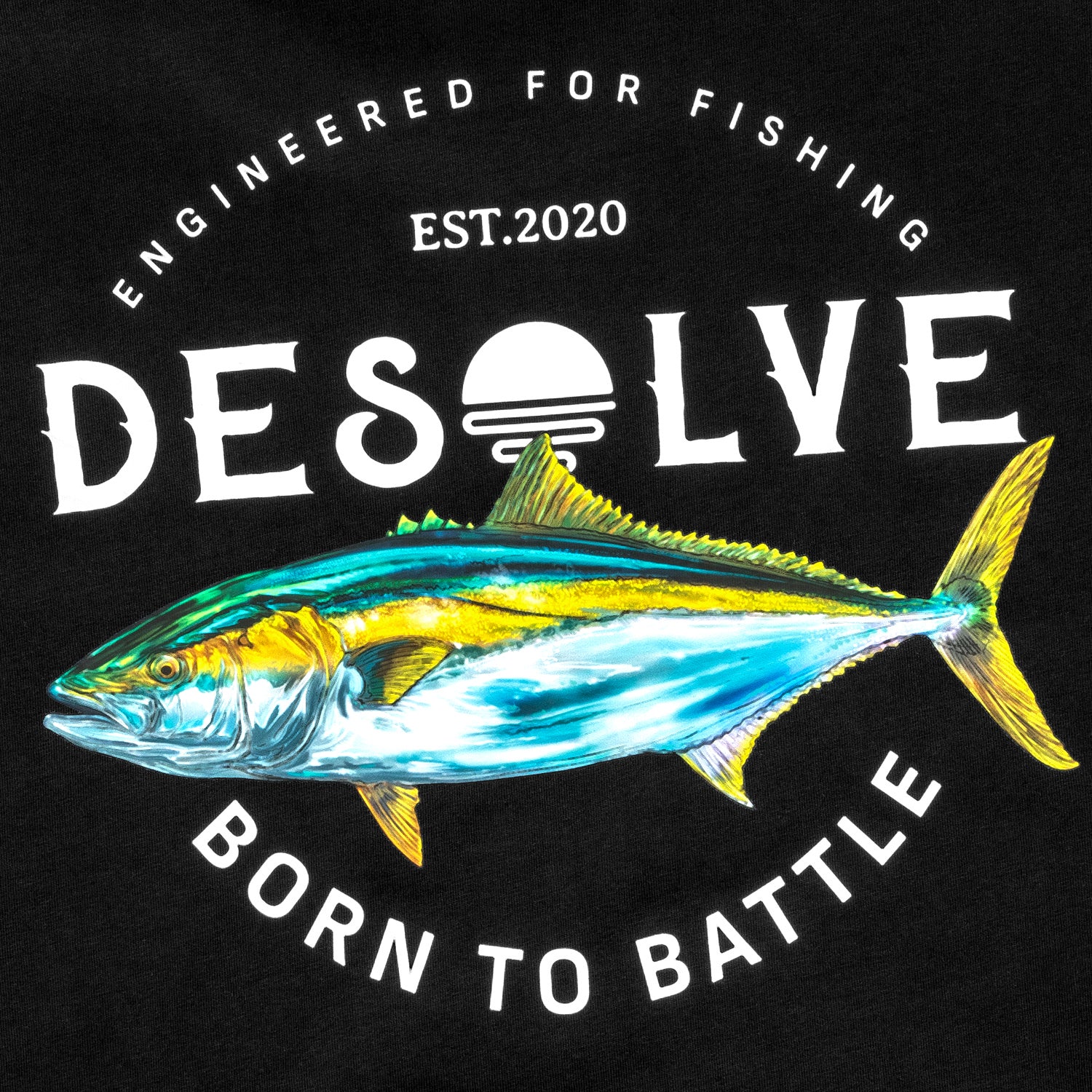 Born To Battle Tee Kingfish