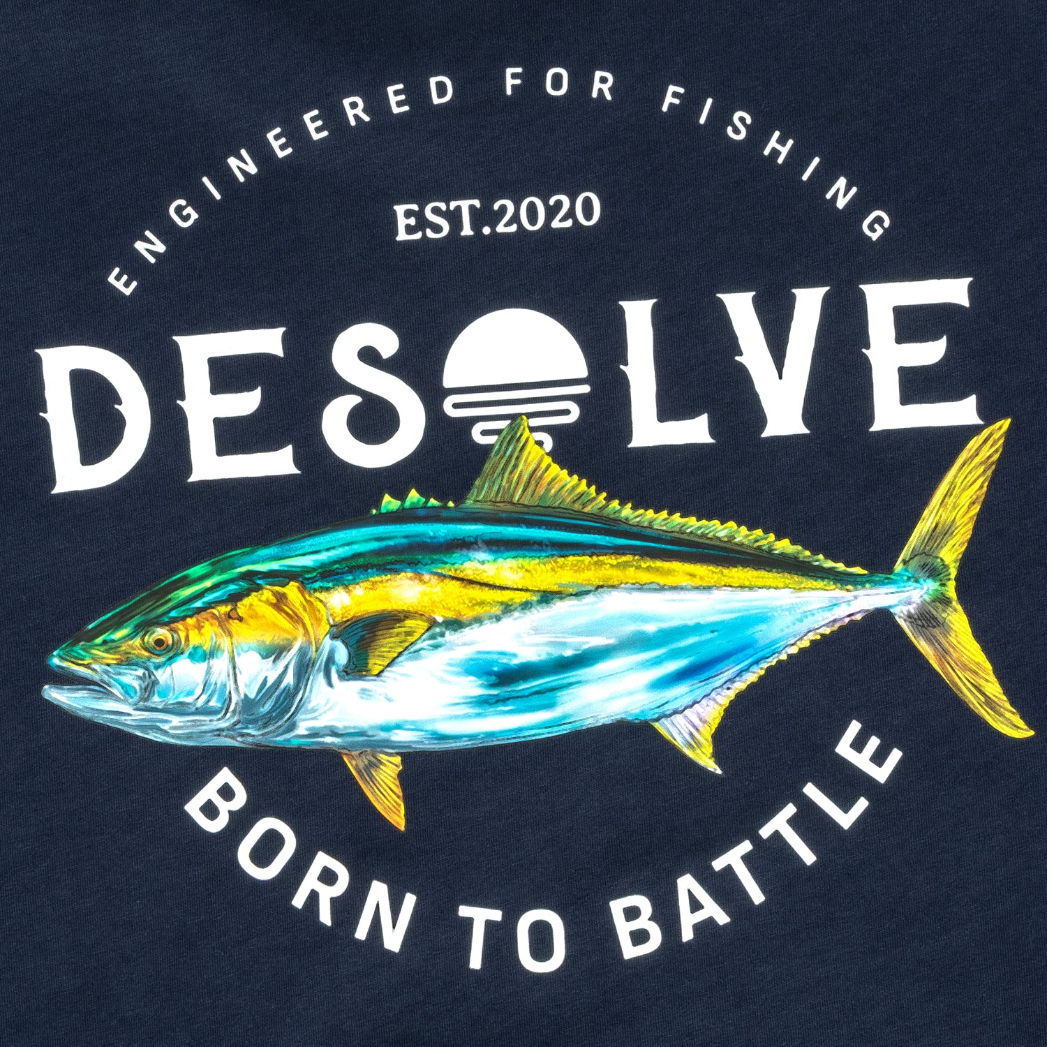 Born To Battle Tee Kingfish