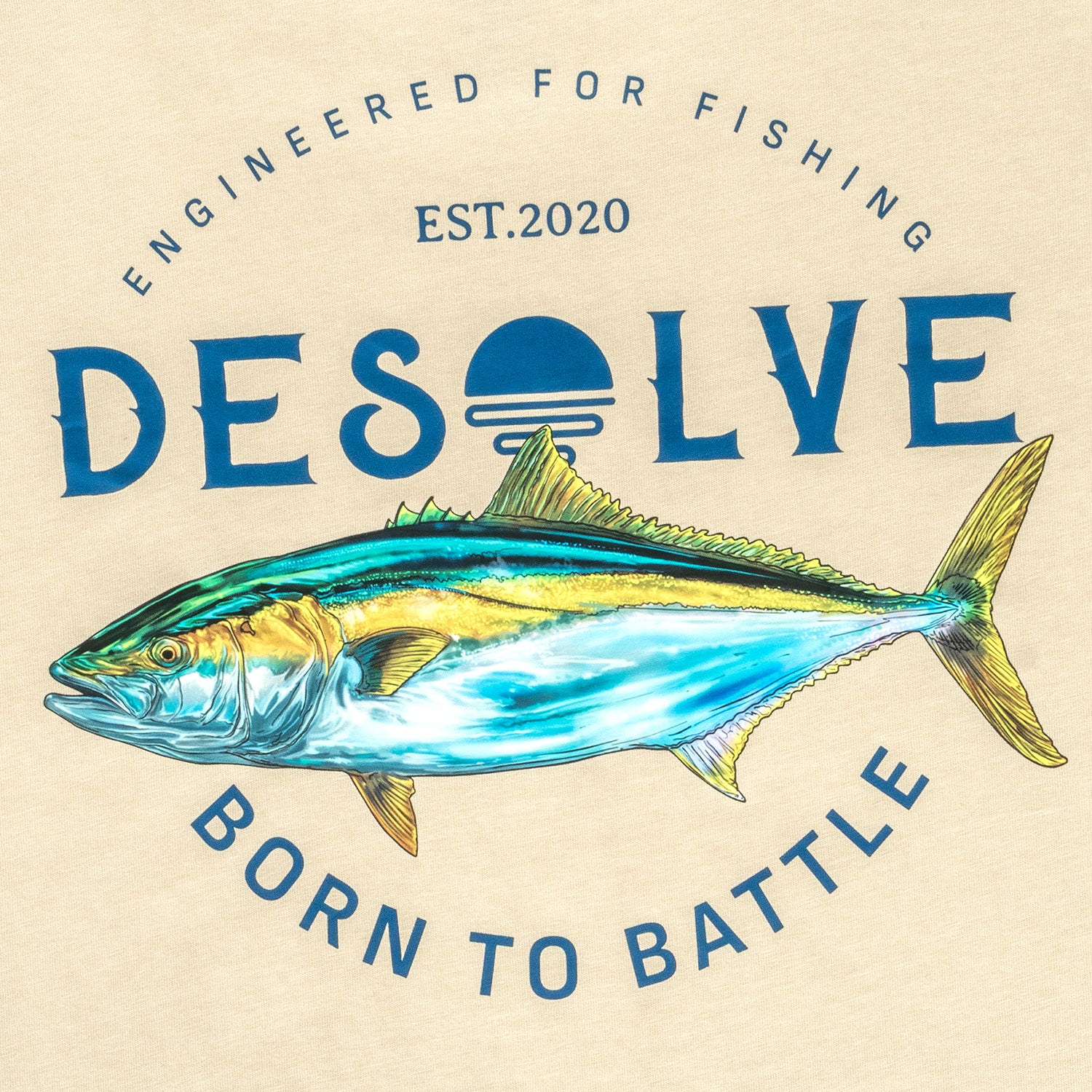 Born To Battle Tee Kingfish