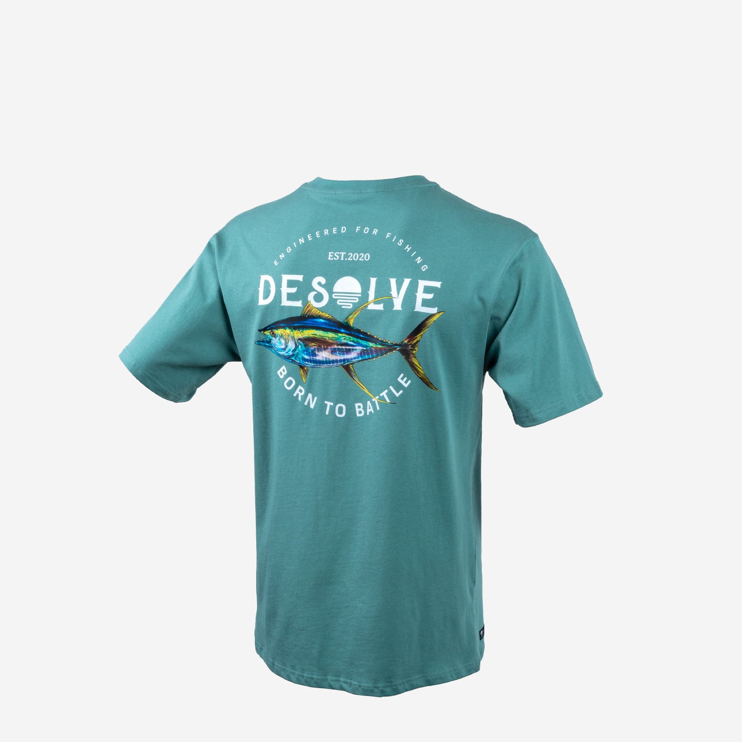 Born To Battle Tee Yellowfin