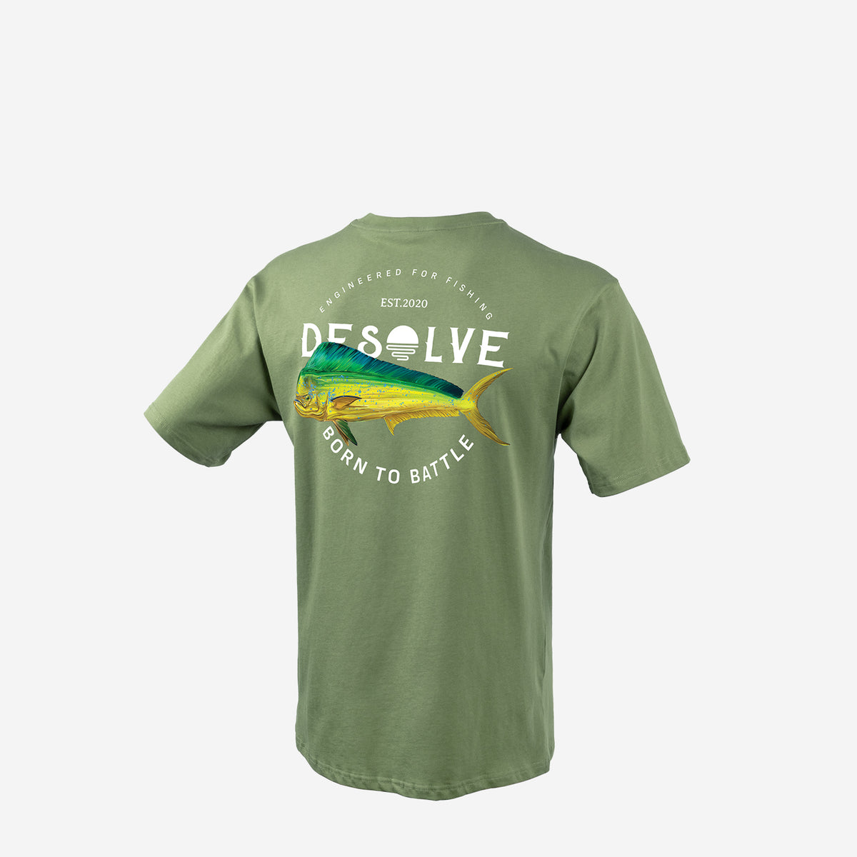 Born To Battle Tee Mahi Mahi
