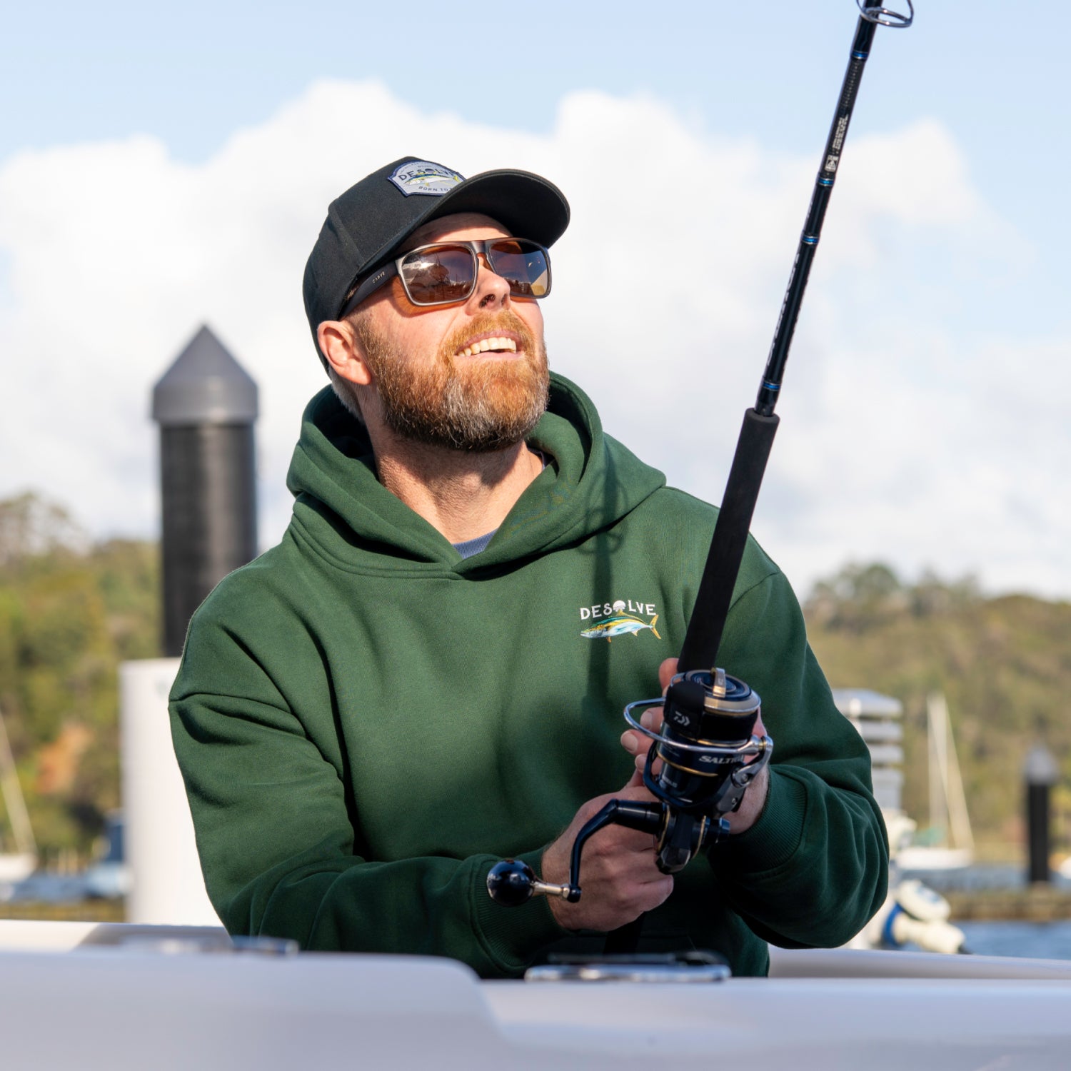 Born to Battle Hoodie Kingfish