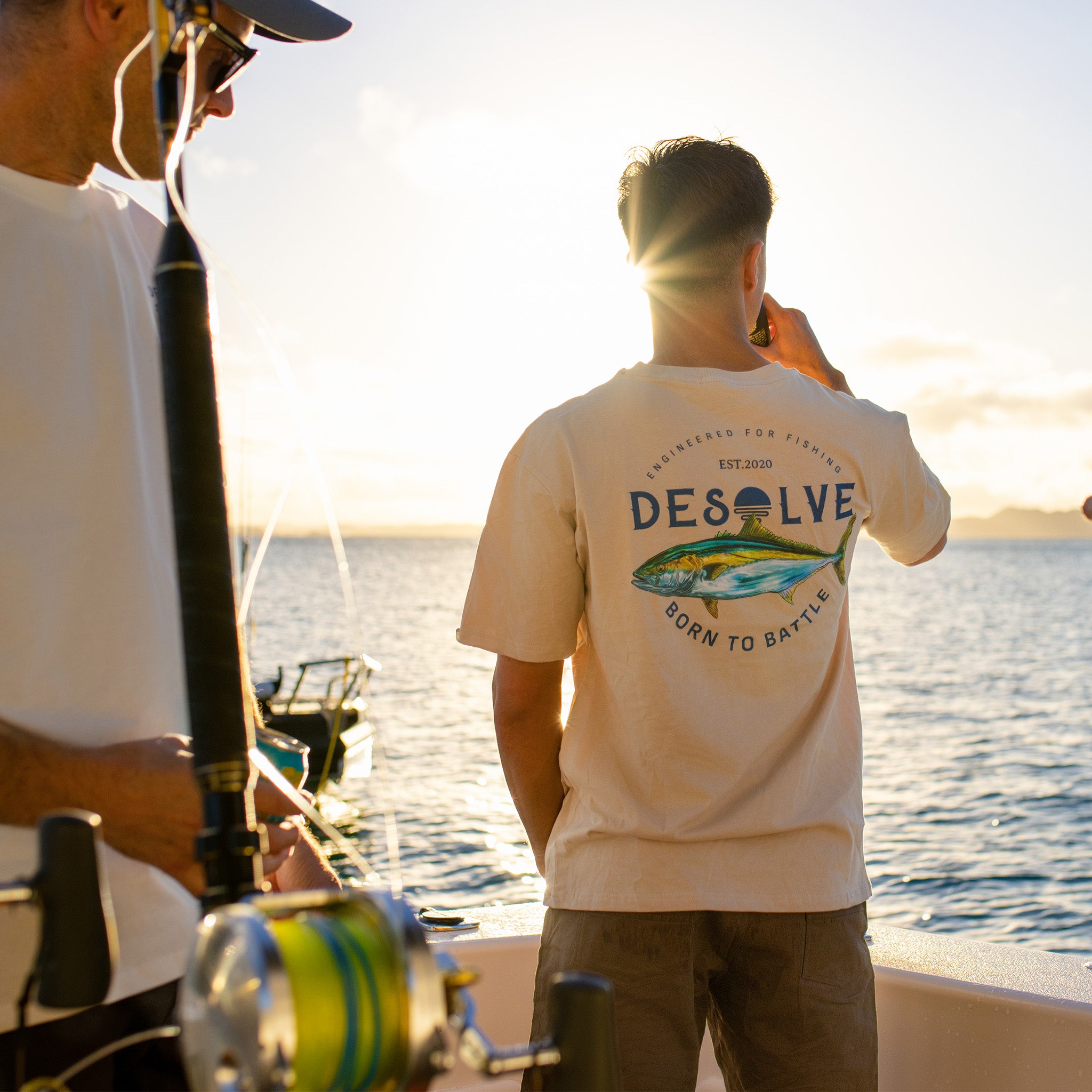 Born To Battle Tee Kingfish