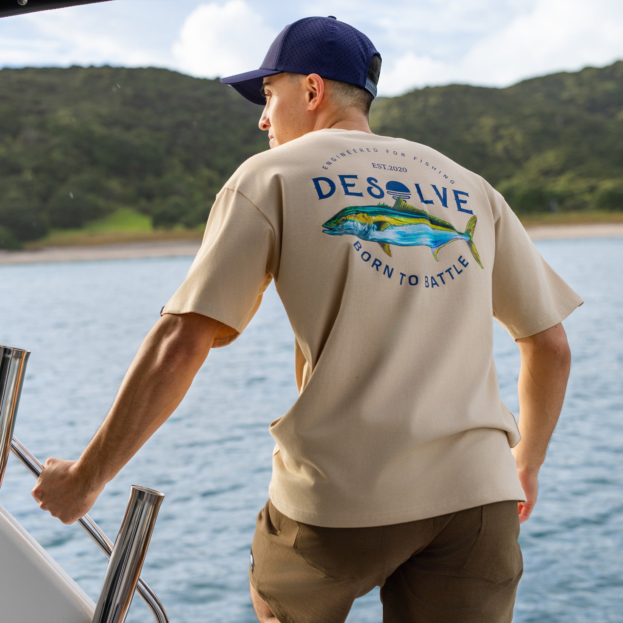 Born To Battle Tee Kingfish