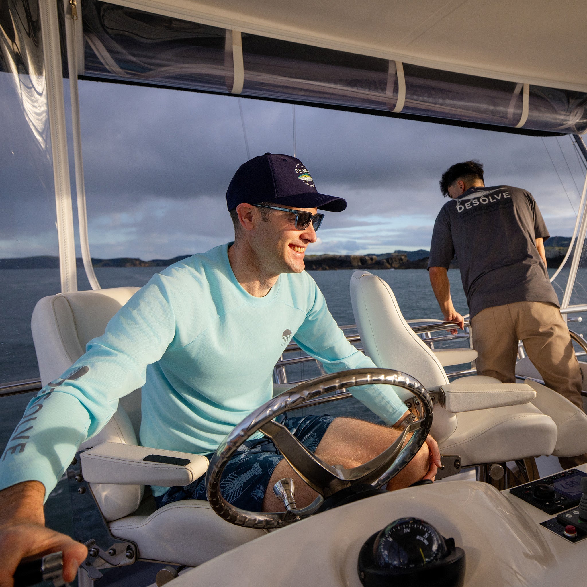 Helios Crew Fishing Shirt