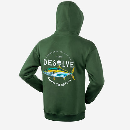 Born to Battle Hoodie Kingfish