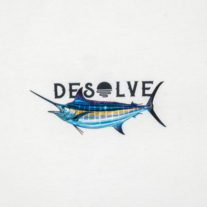 Born To Battle Tee Blue Marlin