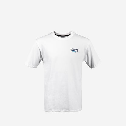 Born To Battle Tee Blue Marlin