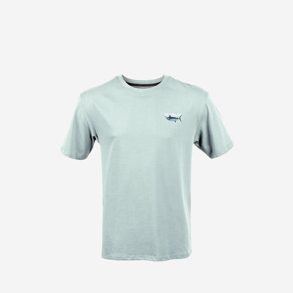 Born To Battle Tee Blue Marlin