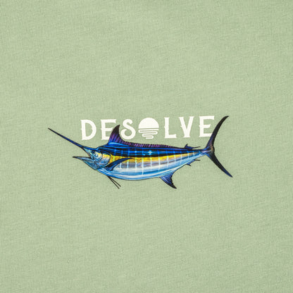 Born To Battle Tee Blue Marlin