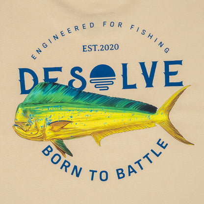 Born To Battle Tee Mahi Mahi