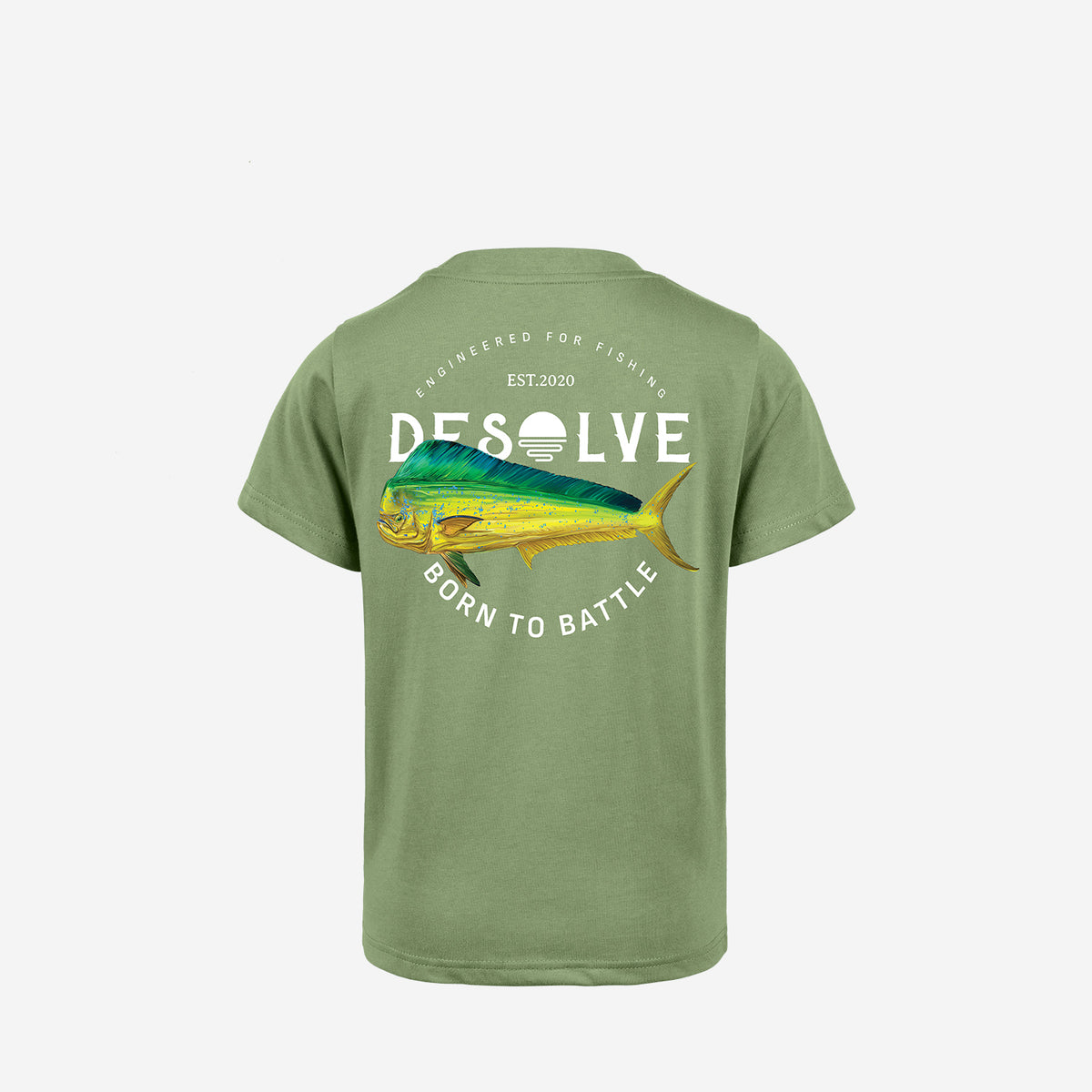 Born To Battle Tee Mahi Mahi Kids'