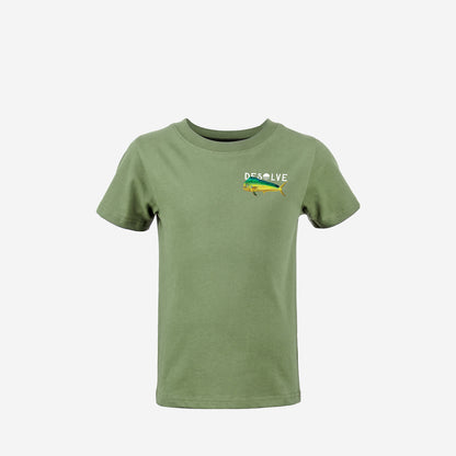 Born To Battle Tee Mahi Mahi Kids'
