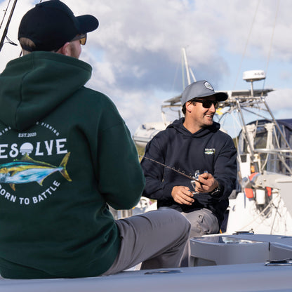 Born to Battle Hoodie Kingfish