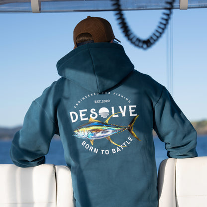 Born to Battle Hoodie Yellowfin