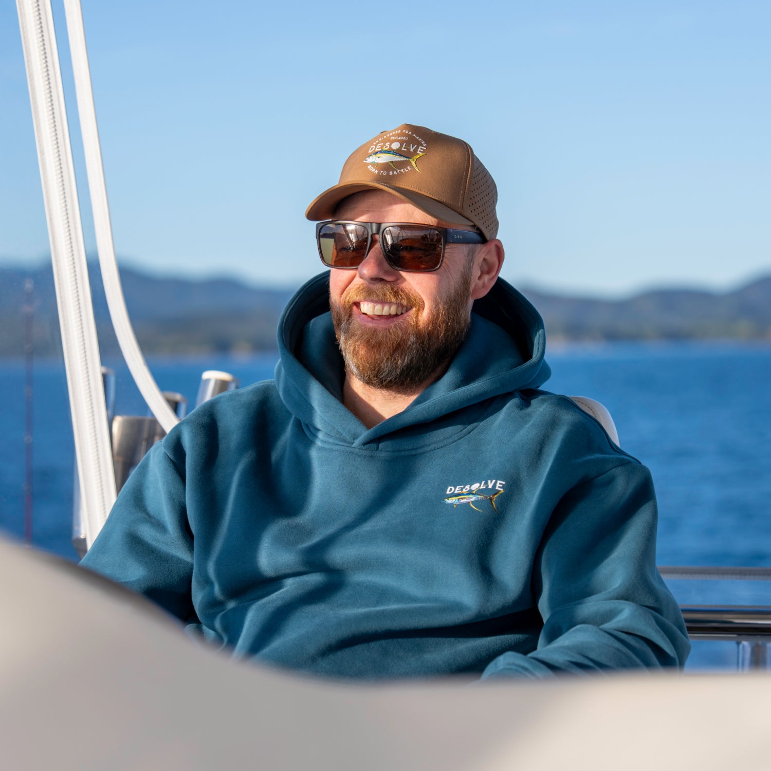 Born to Battle Hoodie Yellowfin