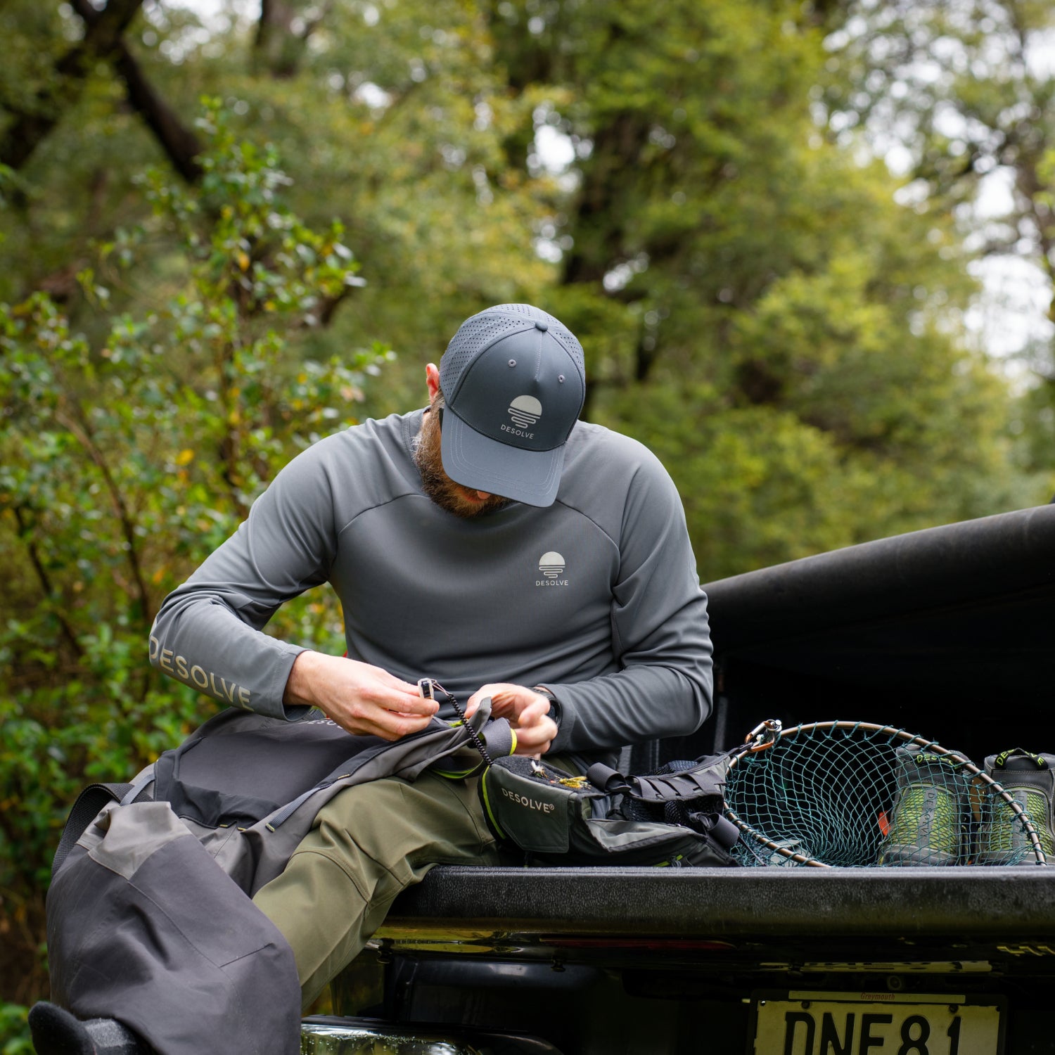 Helios Crew Fishing Shirt