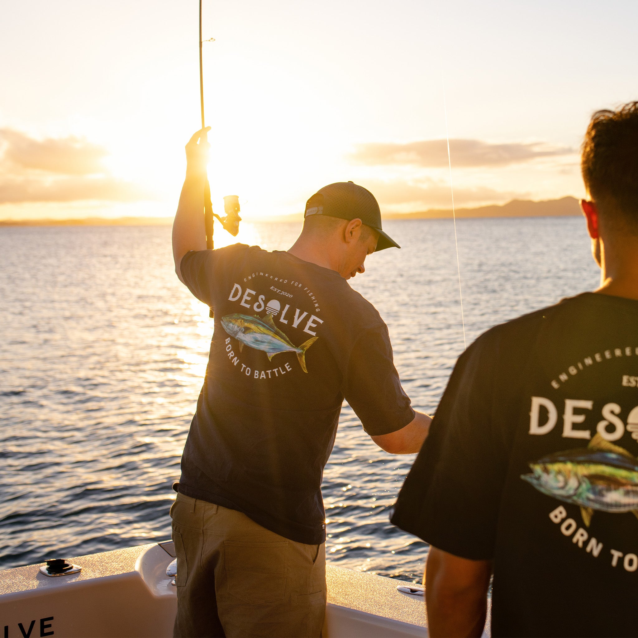 Born To Battle Tee Kingfish