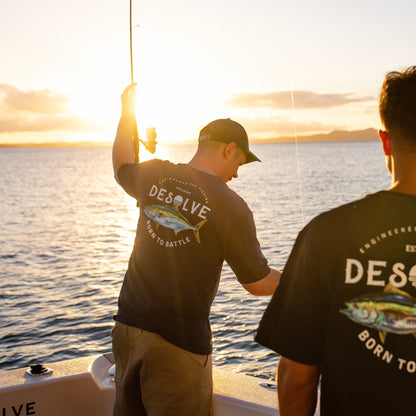 Born To Battle Tee Kingfish