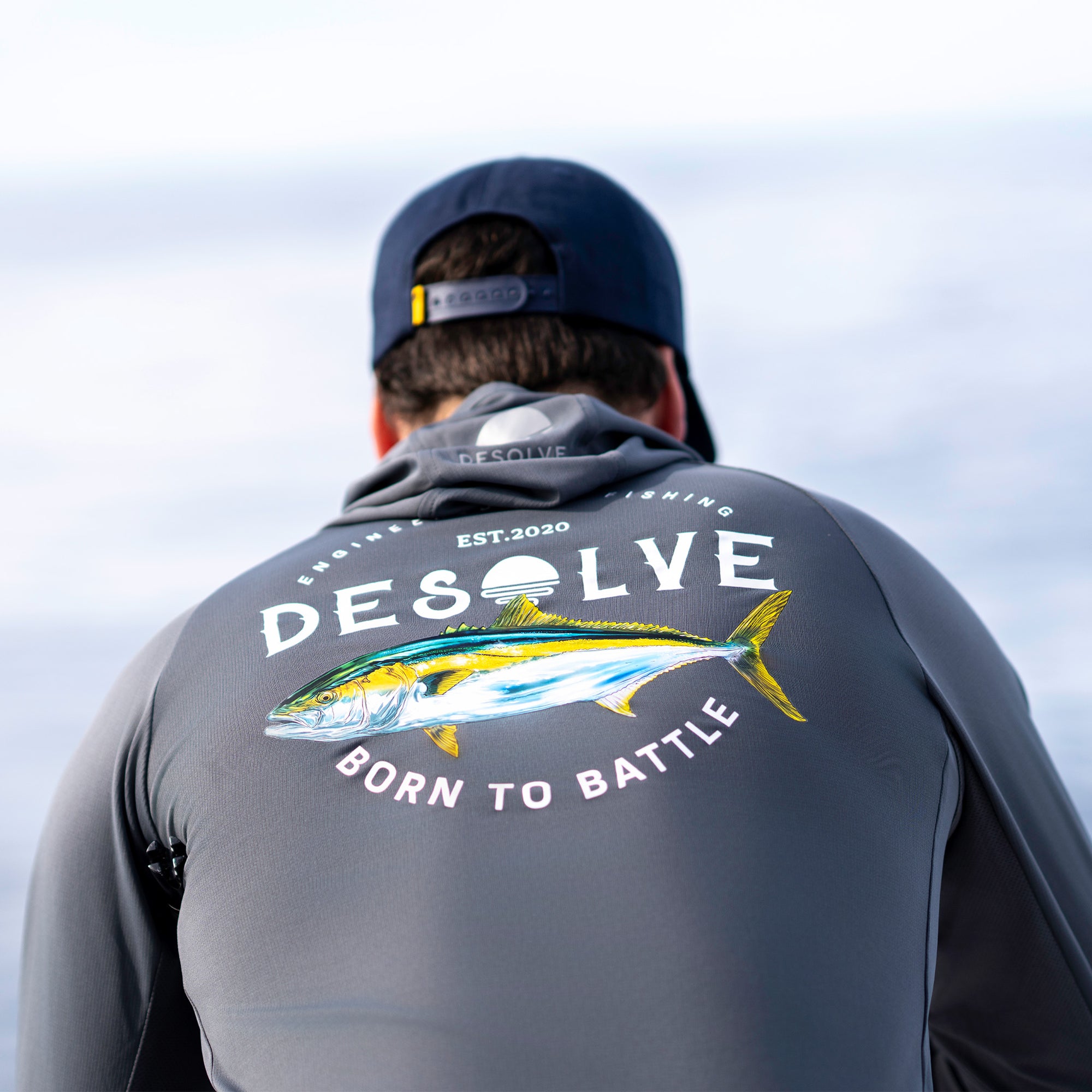 Helios Hooded Fishing Shirt Kingfish