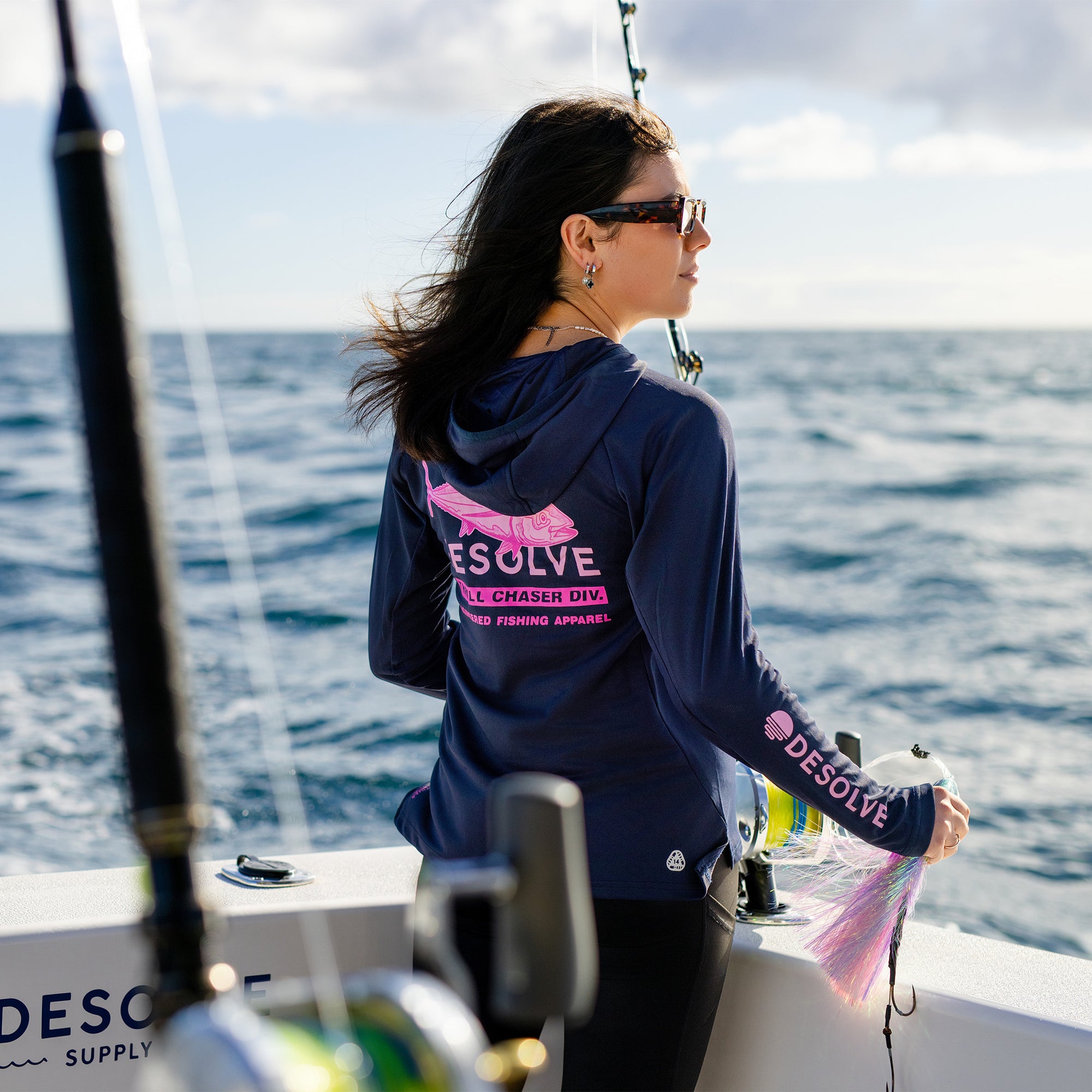 Helios Hoodie Women's Bluefin
