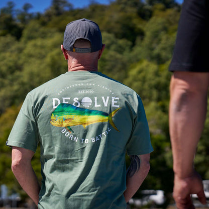 Born To Battle Tee Mahi Mahi