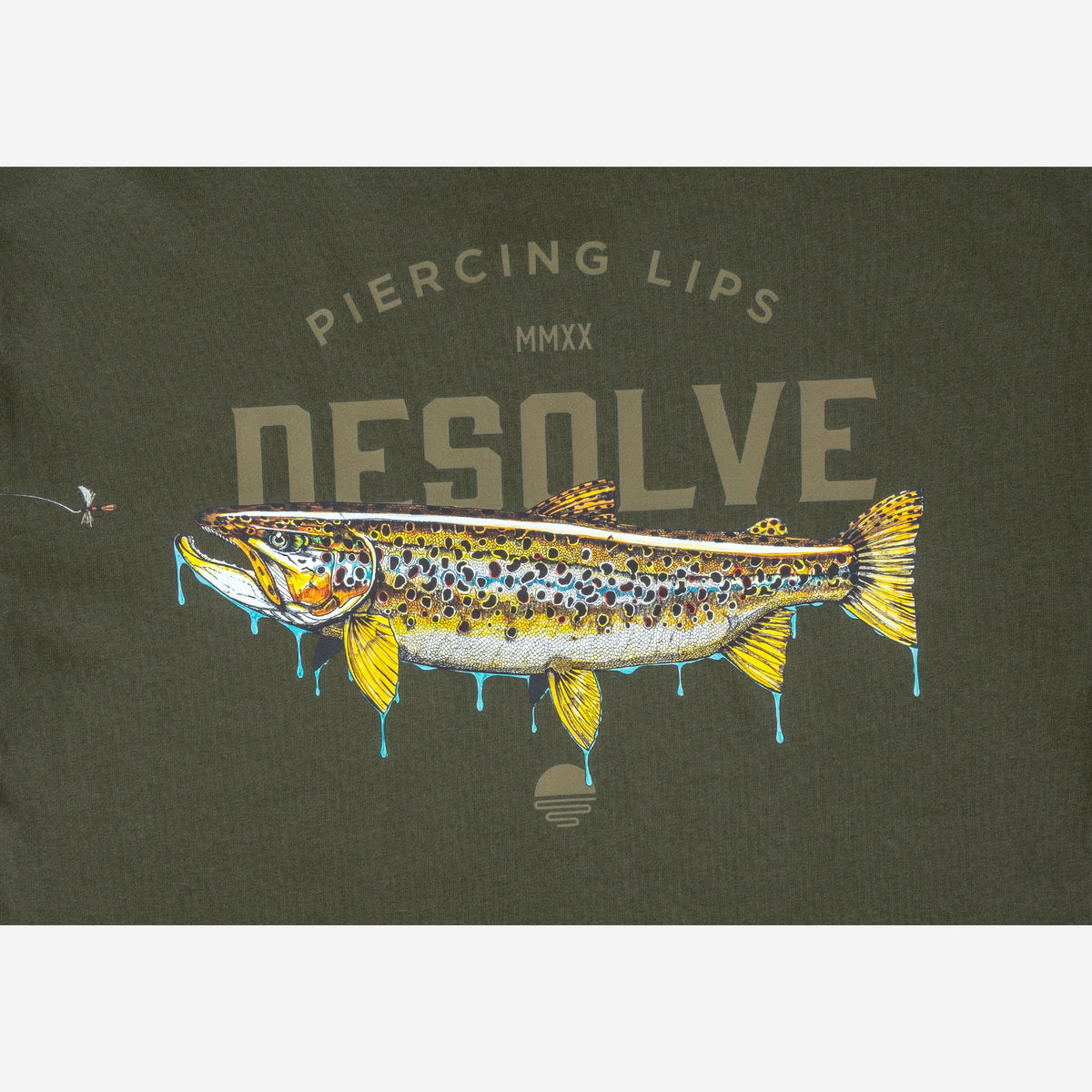 Piercing Lips Tee Trout Kids'