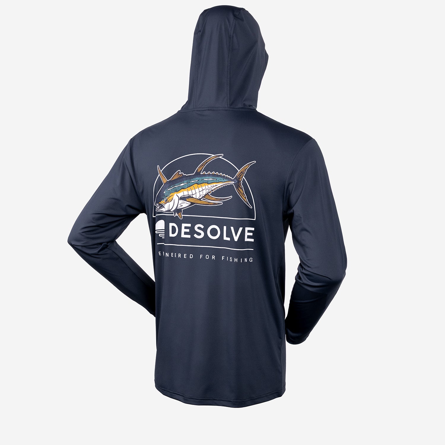 SolarDry Hooded Fishing Shirt Ahi