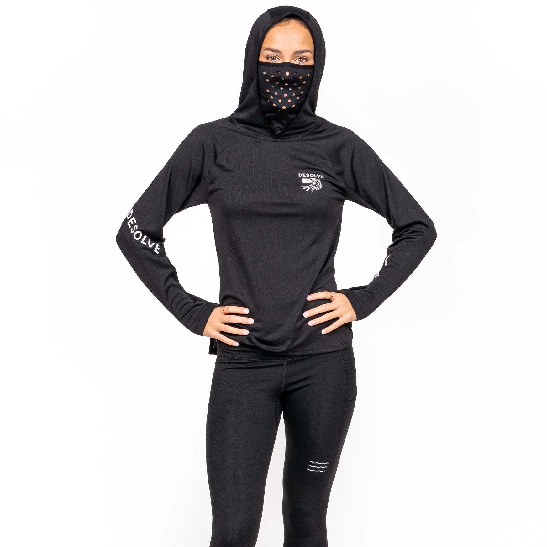 Ahi Fish Face Hoodie Women's