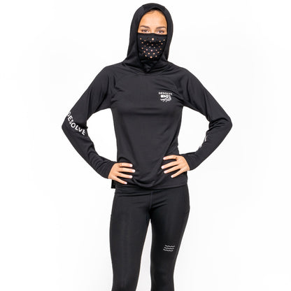 Ahi Fish Face Hoodie Women's