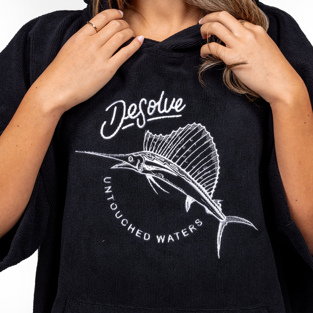 Sail Towel Poncho Womens Desolve Supply Co. NZ