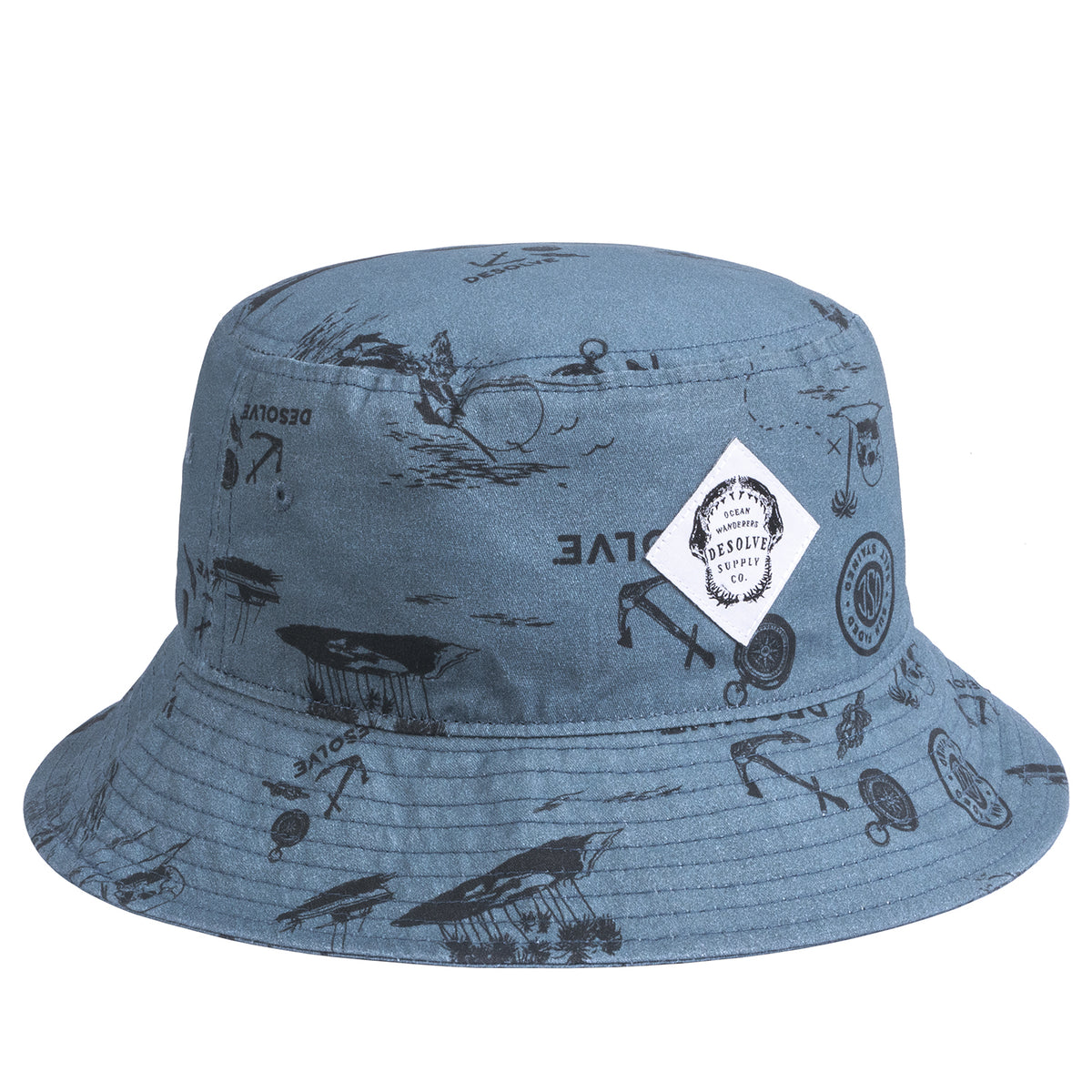 Supply Co. Cap, 100% Poly Cotton, One Size Fits Most, Fishing Hat, Kids  - Desolve Supply Co.