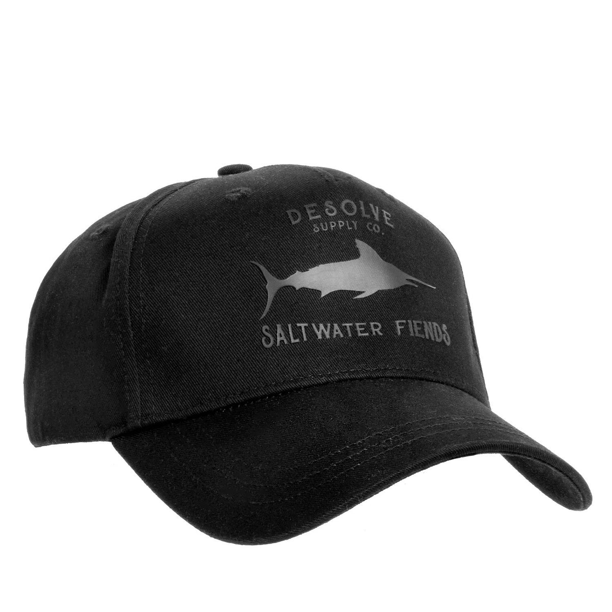 Desolve Supply Co, Fiends Cap, 100% Poly Cotton, One Size Fits Most, Fishing Hat, Mens - Desolve Supply Co.