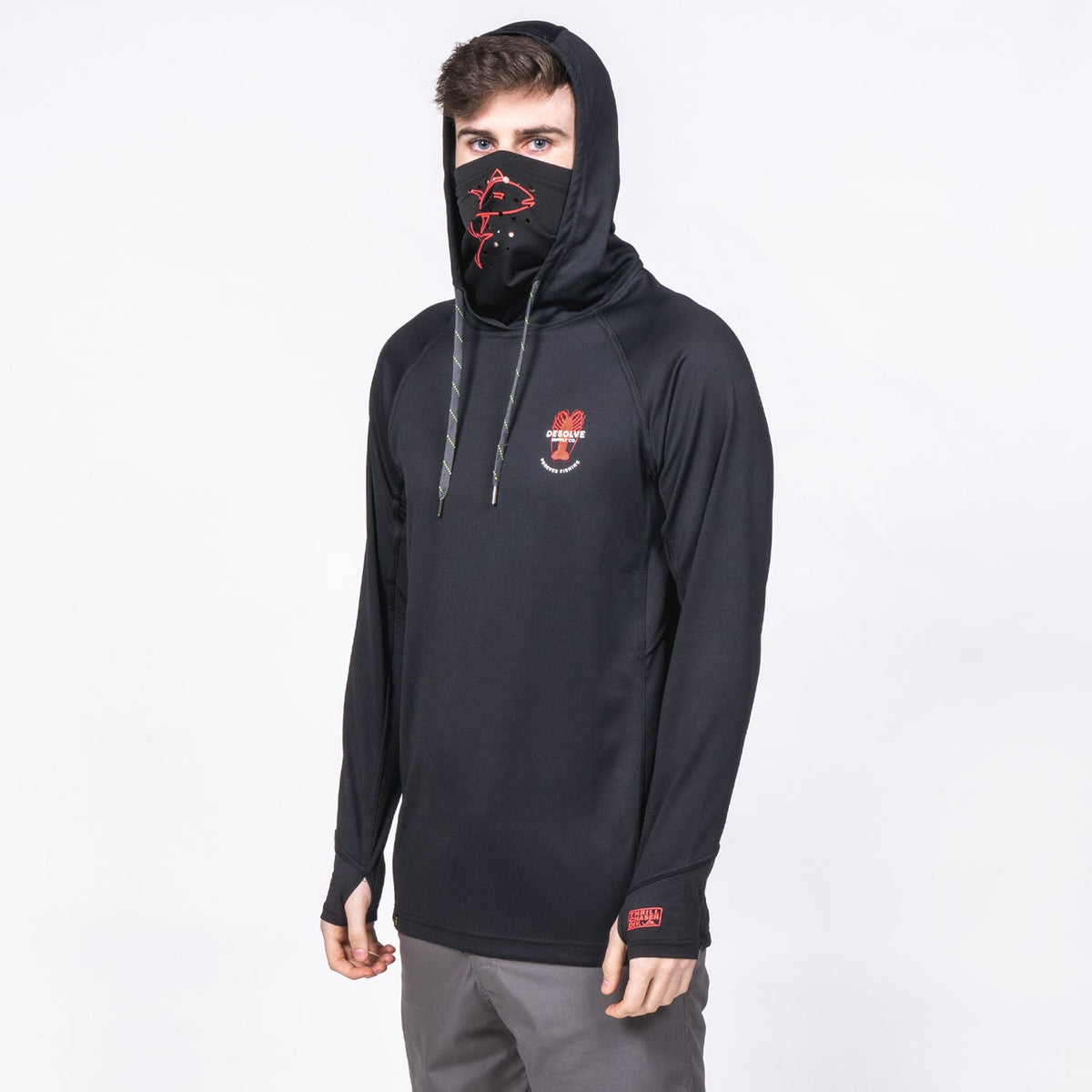 Desolve Supply Co, Fish Face Hoodie