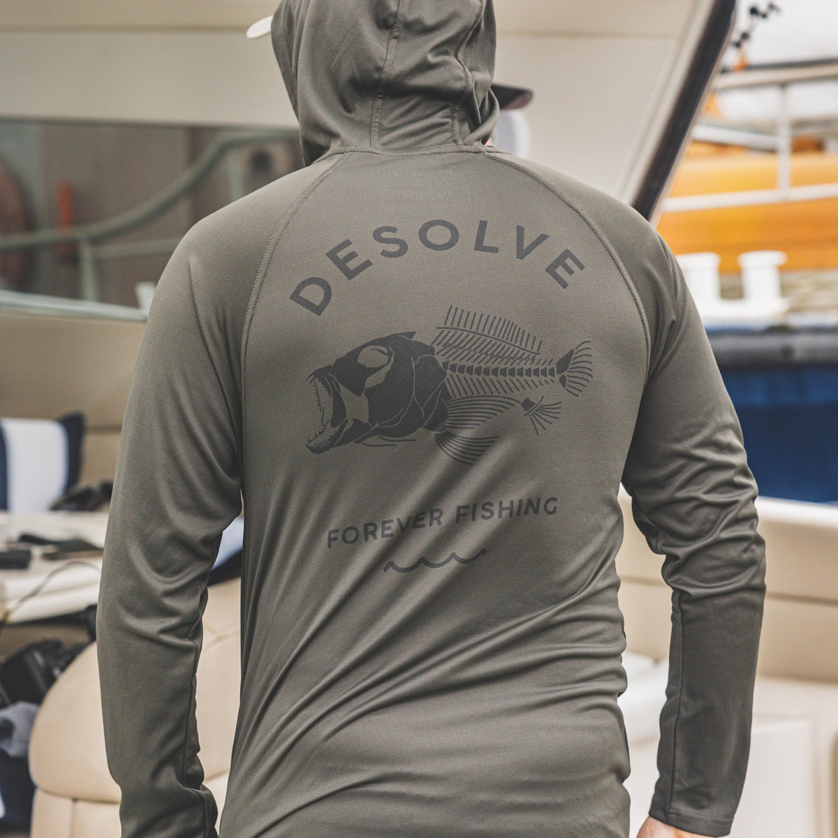 Desolve Supply Co, Breaker Hoodie, Quick Drying Fishing Hoodie, Mens -  Desolve Supply Co.