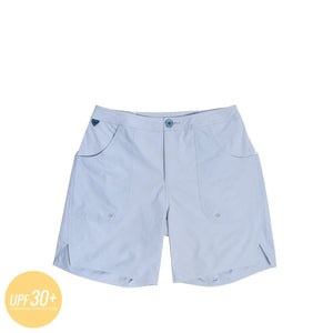 Saltwater Fiends Shorts, Quick Drying, Polyester Stretch Fabric, High-Wicking Fishing Shorts, Womens - Desolve Supply Co.