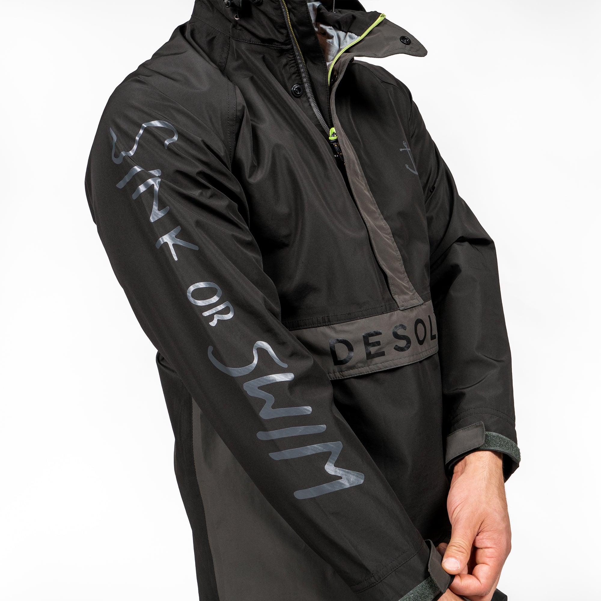 Sink or Swim Jacket | 3-Layer Waterproof – Desolve Supply Co. | NZ